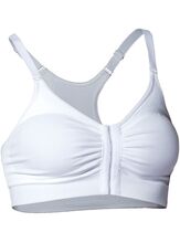Iron-ic Dámská podprsenka se zapínáním vpředu Barva: White, Velikost: L/XL