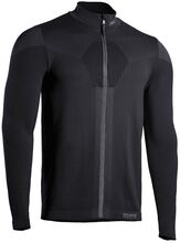 Iron-ic Pánská Techno Fleece mikina na zip Barva: Black, Velikost: L