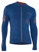 Iron-ic Pánský cyklistický dres Barva: Blue, Velikost: L/XL