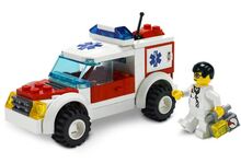 LEGO 7902 – Lékařské auto (bez minifigurky a krabice)