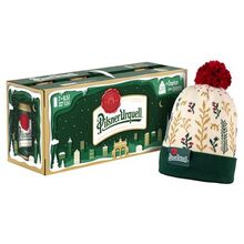 Pilsner Urquell vánoční balení 7x 500ml + čepice