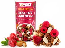 Mixit Granola z pece - maliny a mandle 440 g