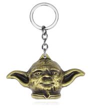 Přívěsek na klíče 2D Star Wars Yoda Hlava