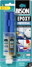 Dvousložkové epoxidové lepidlo BISON EPOXY UNIVERSAL, 24 ml