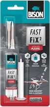 Dvousložkové lepidlo na plasty BISON FAST FIX PLASTIC, 10 g