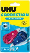 UHU Correction Roller Micro 5 mm x 8 m, 2ks