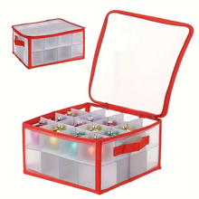 Organizér na vánoční dekorace a úložný kontejner 30x30x15 cm