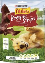 Friskies Beggin Strips s příchutí slaniny 120 g