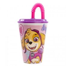 Disney Kelímek s brčkem 430 ml - Paw Patrol