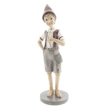 Dekorace stojící Pinocchio s kabelou - 11*9*30 cm