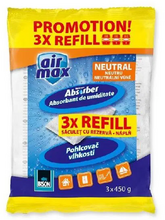 AIR MAX náplň bez vůně, 3 x 450g sáček