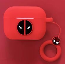 Marvel Pouzdro na sluchátka Apple + přívěsek Airpods 1-2