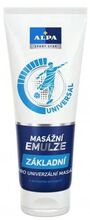 Alpa Emulze základní masážní s bylinnými extrakty 210 ml