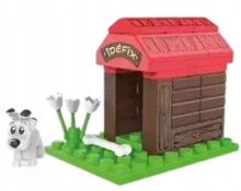 Playtive Stavebnice sada Asterix psí bouda Idefiks figurka 45 dílků 5+ let