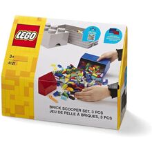 Lego LEGO naběrač na kostičky červená/modrá 2 ks