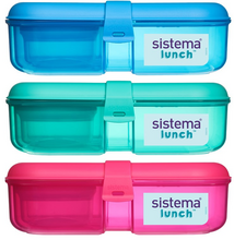 Sistema Tříkomorová krabička na oběd 1,1 l (1ks) MIX 3 Barev