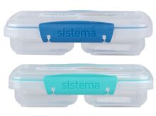 Sistema Krabička na svačinu se 2 oddíly 350 ml,