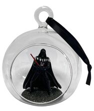 Skleněná otevřená koule 3D figurka Darth Vader