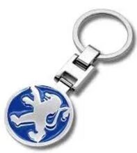 Prívesek na klíce Peugeot modrý
