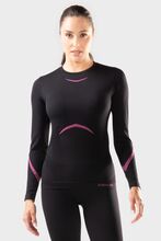 Iron-ic Dámské Ultra warm Thermo Fleece triko s dlouhým rukávem Barva: Black, Velikost: L/XL