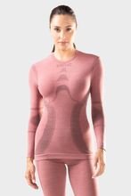 Iron-ic Dámské Merino triko s dlouhým rukávem v provedení Thermic z řady Performance Barva: Rose melange, Velikost: L/XL