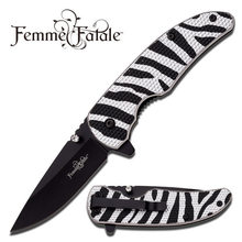FEMME FATALE Nůž Femme Fatale FFA006SBZ Typ ZEBRA