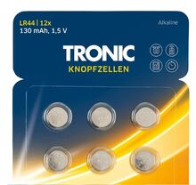 Knoflíková baterie LR44 / 130mAh 3V