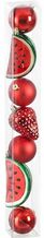 Colmore By Diga  Sada ozdob 7 kusů Jahoda meloun
