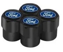 Krytky ventilků hranaté černé FORD