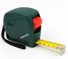 Parkside Svinovací metr ocelový, délka 5m