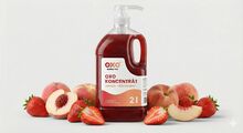 OXO Čajový koncentrát Jahoda - Bílá broskev, 2l