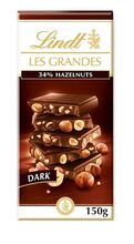 Lindt LINDT Les Grandes Dark Hazelnut 150 g