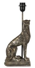 Lampa zlatý Leopard s patinou - 25*25*55 cm