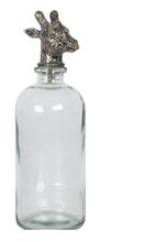 Clayre & Eef Láhev se zátkou žirafa 11*11*33 cm