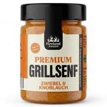 Fireland Foods BBQ hořčice Onion & Garlic, 180g