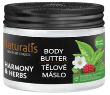 Naturalis Tělové máslo, HARMONY & HERBS 300 g