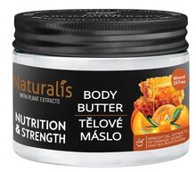 Naturalis Tělové máslo, NUTRITION&STRENGTH 300 g
