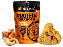 Mixit Proteinová granola z pece Toffee & kešu