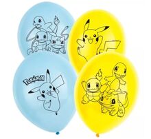 Latexové balónky Pokemon 6 ks