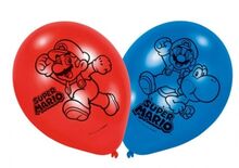 Latexové balonky Super Mario 6 ks