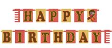 Nápis Happy Birthday Harry Potter