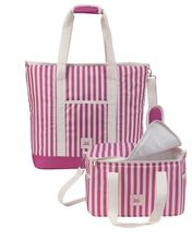 Silvercrest Chladicí taška Set 2 ks růžovo bílá