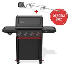 Weber Chytrý plynový gril Spirit EPX-435R Stealth