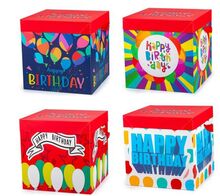 Dárková krabička se stuhou 22x22x22cm 1kus