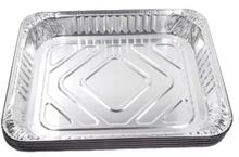 Solo SOLO Obdélníková BBQ miska 318*262*63 mm, 3100 ml, bez otvorů / 5ks
