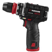 Parkside Sada s aku vrtacím šroubovákem PBSPA 12 C3 Vrtací šroubovák