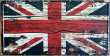 Retro Plechové cedule England Flag