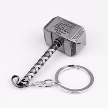Marvel Přívěsek na klíče - Thorovo kladivo stříbrné