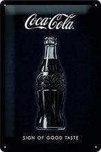 Nostalgic Art Plechová cedule – Coca Cola Sign of Good Taste
