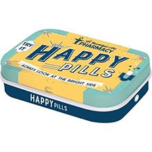 Nostalgic Art Retro mint box Happy Pills